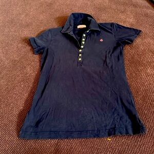 Lilly Pulitzer tissue weight pima cotton polo - M